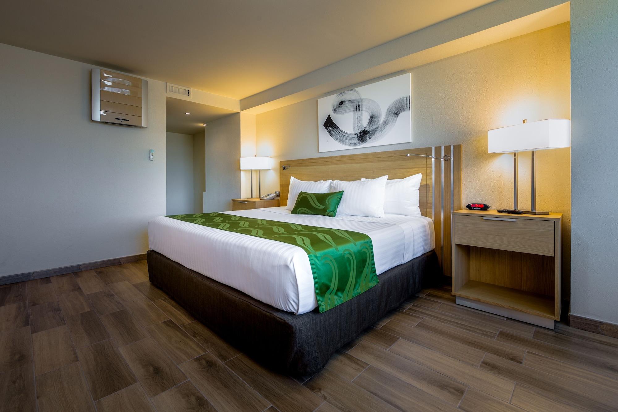 La Joya Pachuca Hotel Luaran gambar A room at the hotel