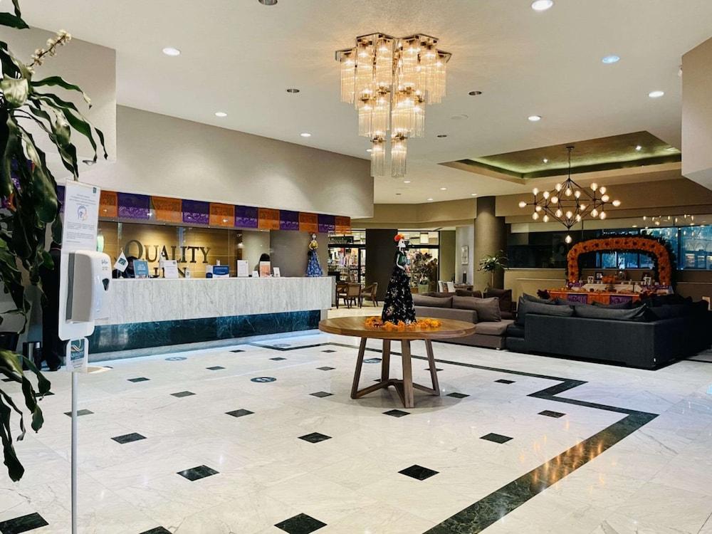La Joya Pachuca Hotel Luaran gambar Lobby