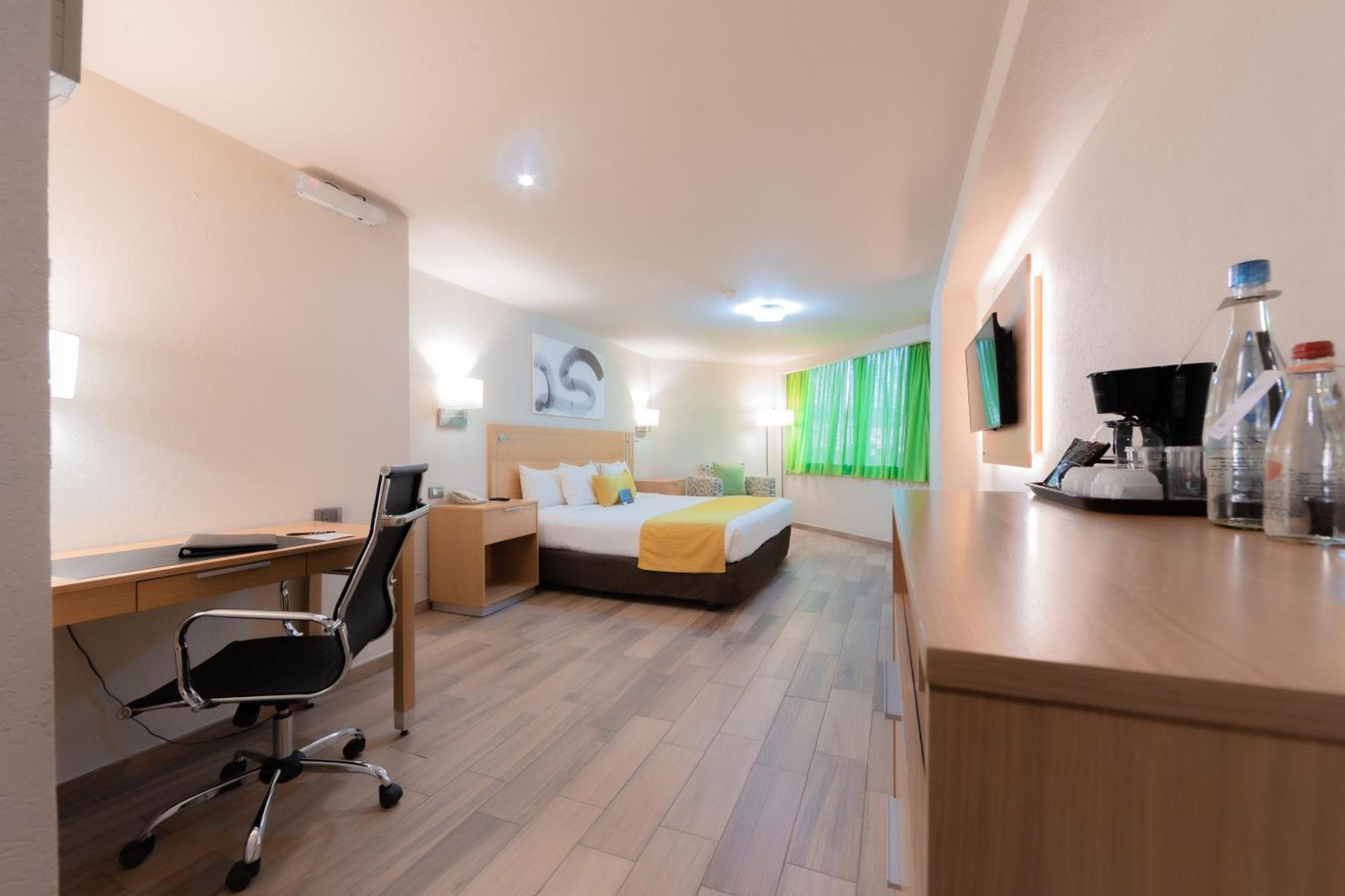 La Joya Pachuca Hotel Luaran gambar A typical room at the hotel